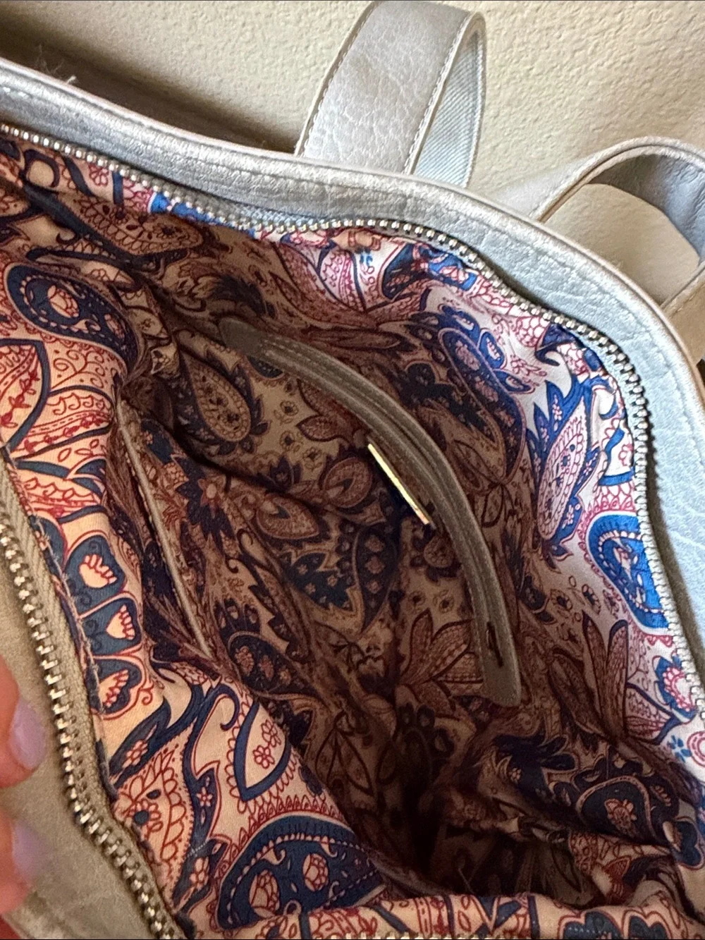 Urban Expressions Minimalist Dusty Blue Roll-Top Backpack